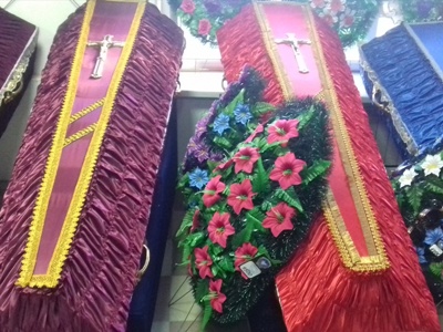 гробы для похорон в Азове
